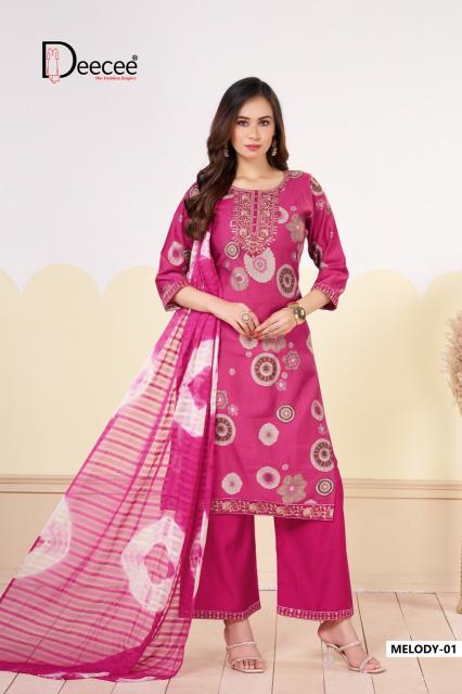 Deecee melody branded single kurtis in wholesale price